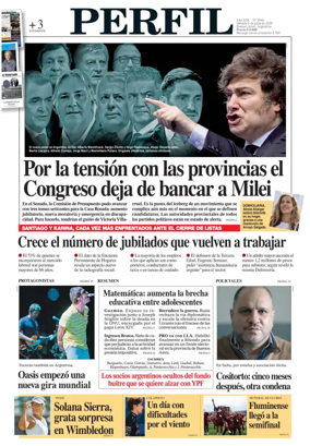 Cover of Perfil (Sabado)