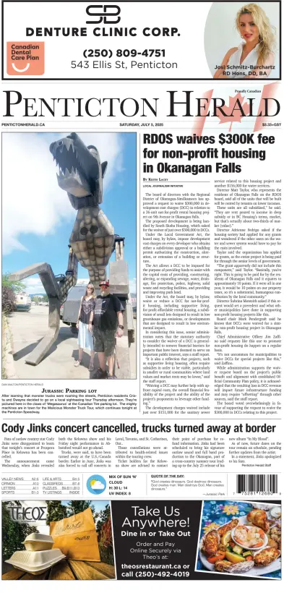 Cover of Penticton Herald