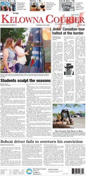 Cover of The Daily Courier