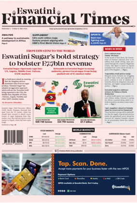 Cover of Eswatini Financial Times