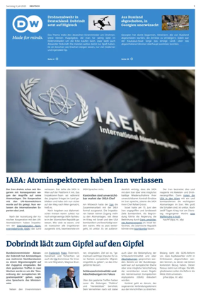 Cover of Deutsche Welle (German edition)