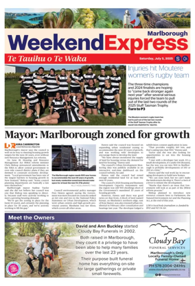 Cover of The Saturday Express, Marlborough