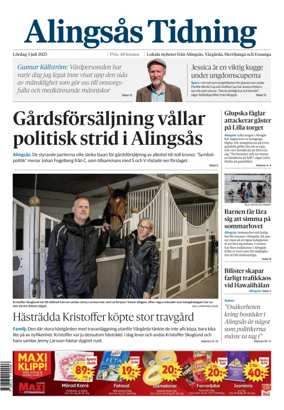 Cover of Alingsås Tidning