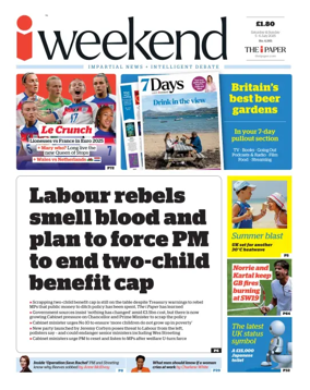 Cover of iNews Weekend