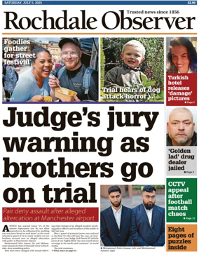 Cover of Rochdale Observer