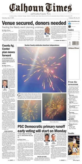 Cover of Calhoun Times