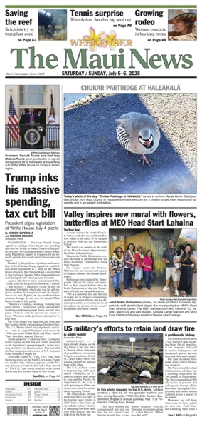 Cover of The Maui News - Weekender