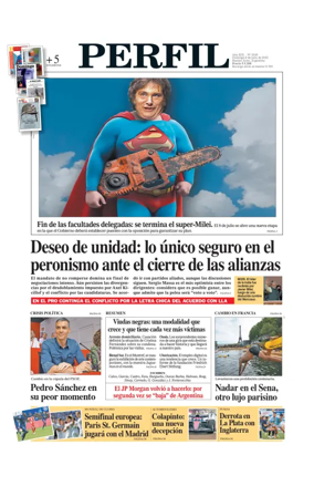 Cover of Perfil (Domingo)