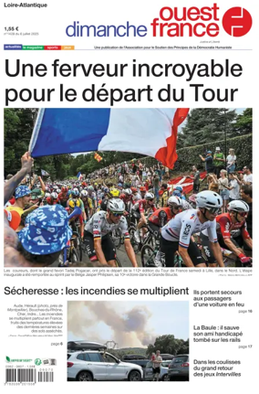 Cover of Dimanche Ouest France (Loire-Atlantique)