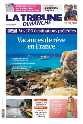 Cover of La Tribune Dimanche (France)