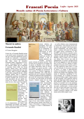 Cover of Frascati Poesia