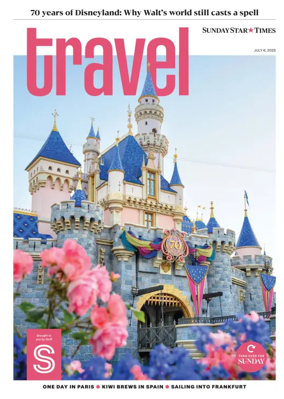 Cover of Sunday Star Times Travel