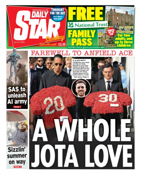 Cover of Daily Star Sunday