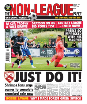 Cover of The Non-League Football Paper