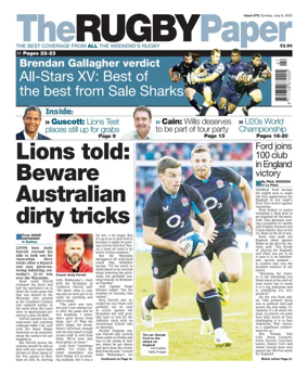 Cover of The Rugby Paper