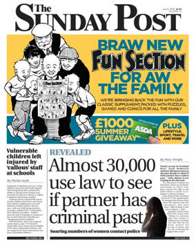 Cover of The Sunday Post (Newcastle)