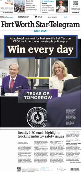 Cover of Star-Telegram (Sunday)
