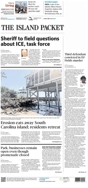 Cover of The Island Packet (Sunday)