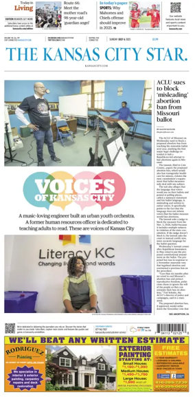 Cover of The Kansas City Star (Sunday)
