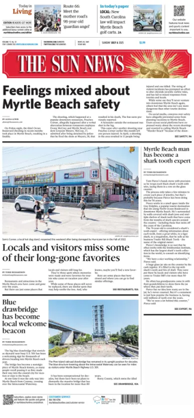 Cover of The Sun News (Sunday)