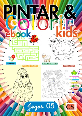 Cover of Pintar e Colorir Kids