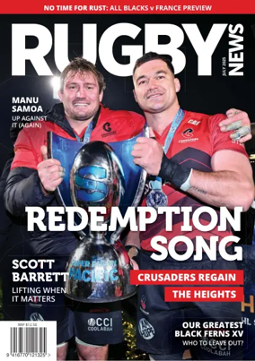Cover of NZ Rugby News