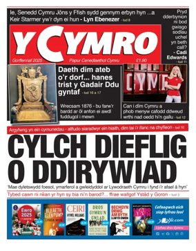 Cover of Y Cymro