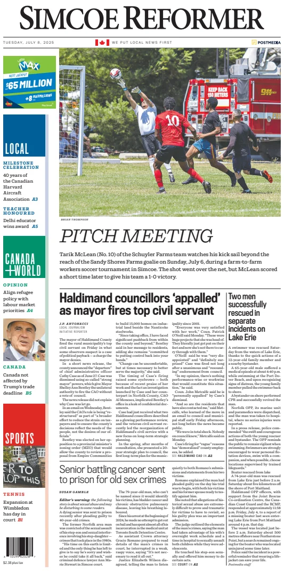 Cover of Simcoe Reformer