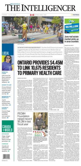 Cover of The Intelligencer (Belleville)