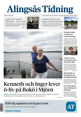 Cover of Alingsås Tidning