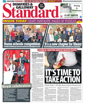 Cover of Dumfries & Galloway Standard