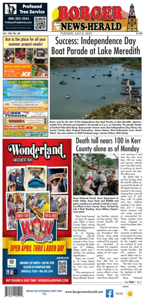 Cover of Borger News-Herald