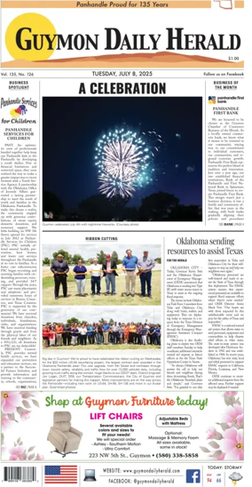 Cover of Guymon Daily Herald