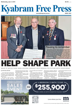 Cover of Kyabram Free Press