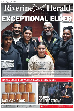 Cover of The Riverine Herald