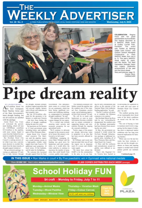 Cover of The Weekly Advertiser Horsham