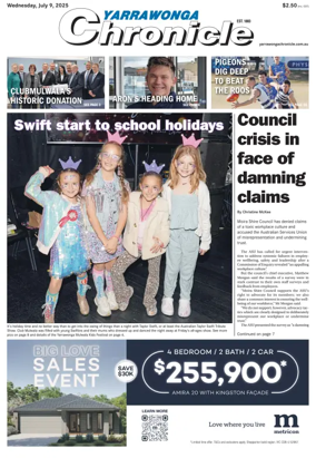 Cover of Yarrawonga Chronicle