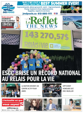 Cover of Le Reflet (The News)
