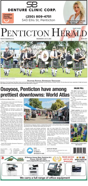 Cover of Penticton Herald