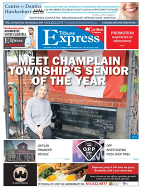 Cover of Tribune Express