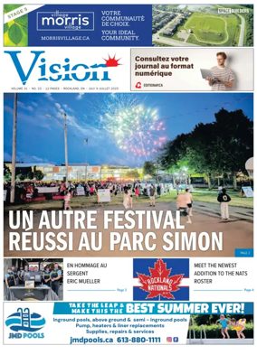 Cover of Vision (Canada)