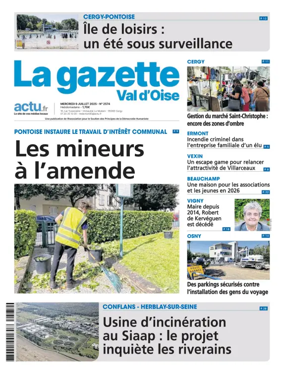 Cover of La Gazette Val d'Oise