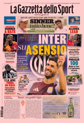 Cover of La Gazzetta dello Sport - Puglia