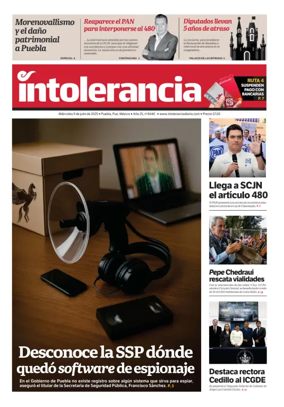 Cover of Intolerancia Diario