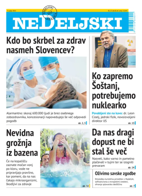 Cover of Nedeljski Dnevnik