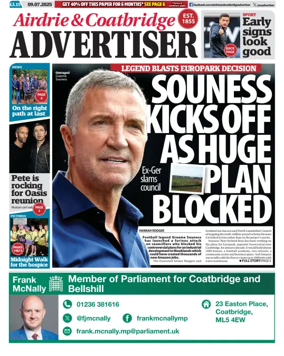 Cover of Airdrie & Coatbridge Advertiser