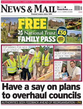 Cover of Aldershot News & Mail