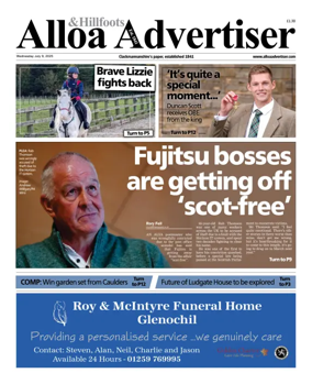Cover of Alloa Advertiser