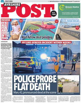 Cover of Ayrshire Post