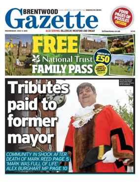 Cover of Brentwood Gazette